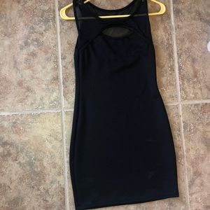 bodycon black dress
